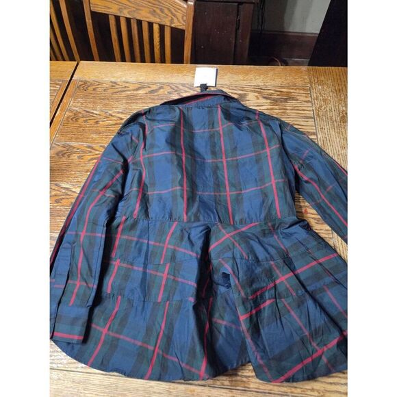 NWT Tuckernuck POMANDER PLACE Fraser Plaid Ashlen Blouse Sz Large - Picture 5 of 5